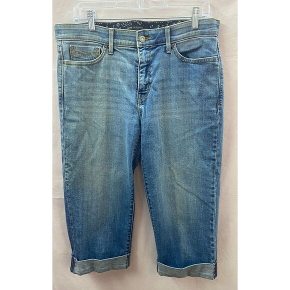 Levi's "The Original Jean" 525 Perfect Waist Women's Size 12 Cuffed Hem Jeans - Picture 3 of 14